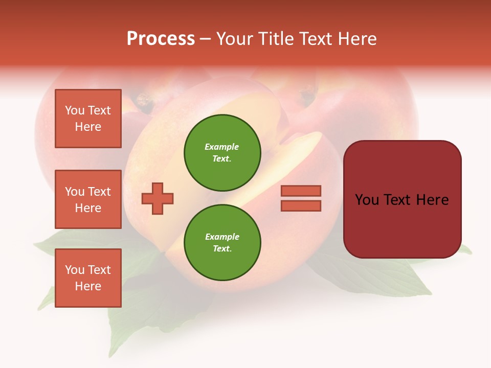 Vitamin Diet Leaf PowerPoint Template