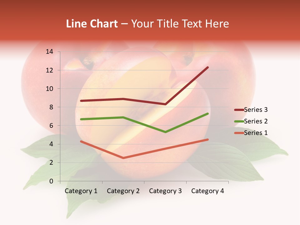 Vitamin Diet Leaf PowerPoint Template