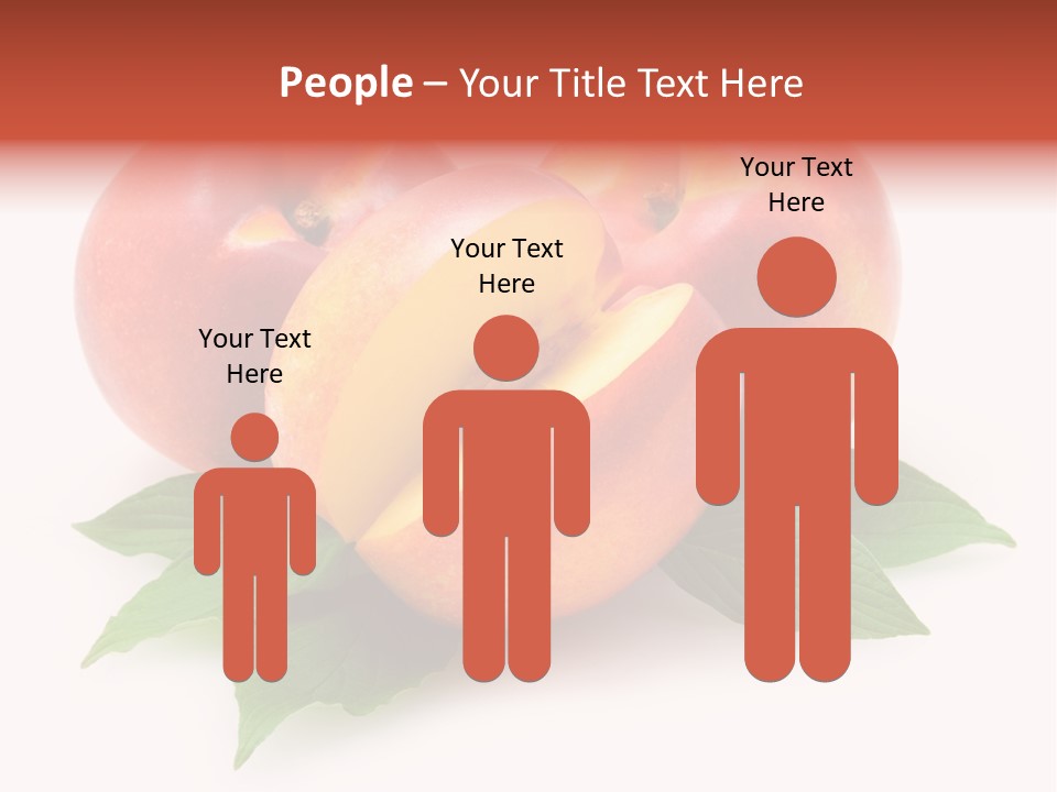 Vitamin Diet Leaf PowerPoint Template