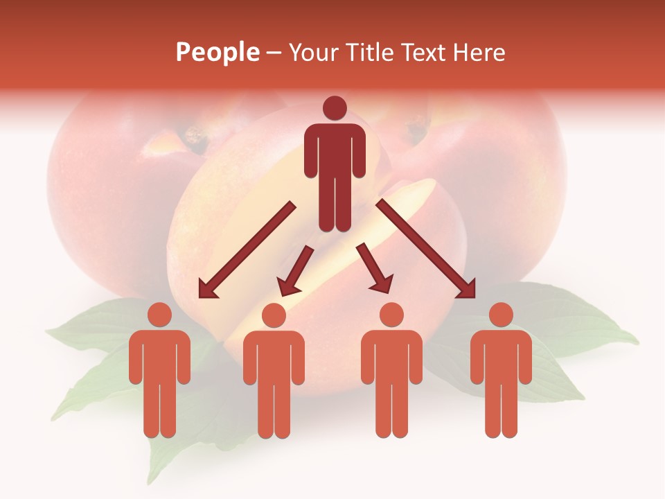 Vitamin Diet Leaf PowerPoint Template