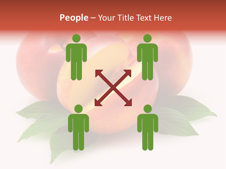 Vitamin Diet Leaf PowerPoint Template