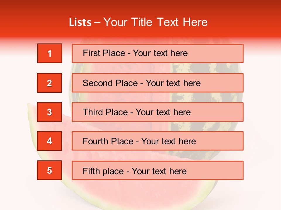 Breakfast Background Health Care PowerPoint Template