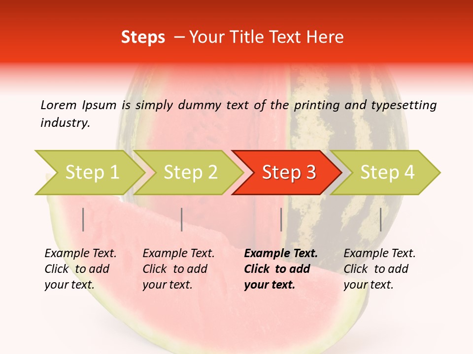 Breakfast Background Health Care PowerPoint Template