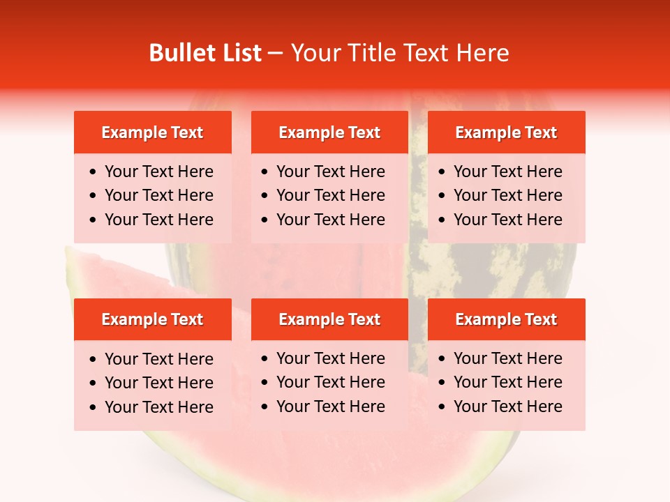 Breakfast Background Health Care PowerPoint Template