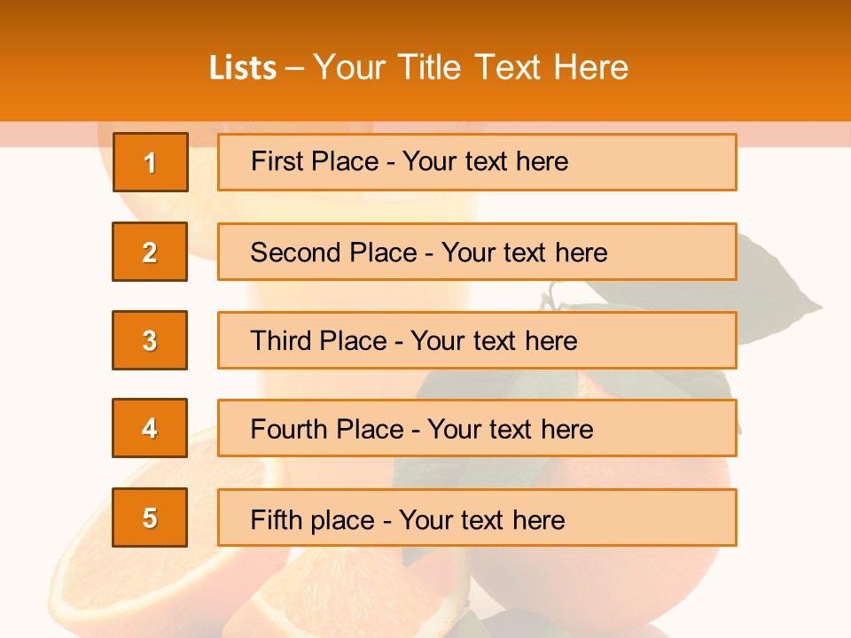 Eating Colour Health PowerPoint Template