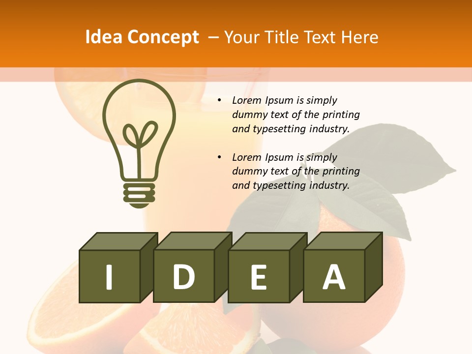 Eating Colour Health PowerPoint Template