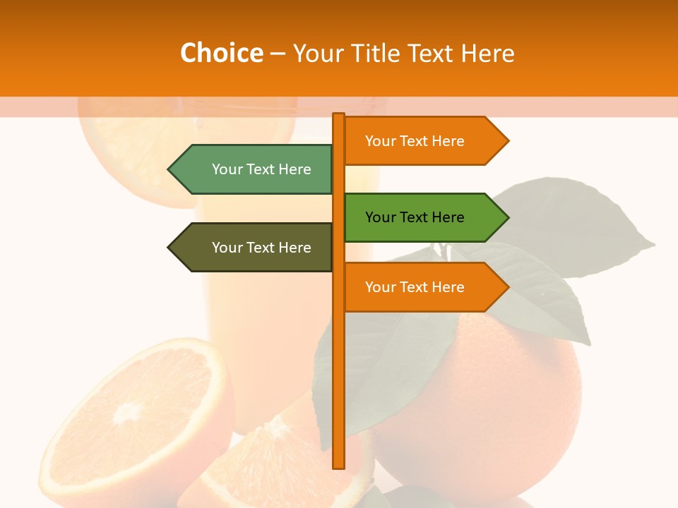 Eating Colour Health PowerPoint Template