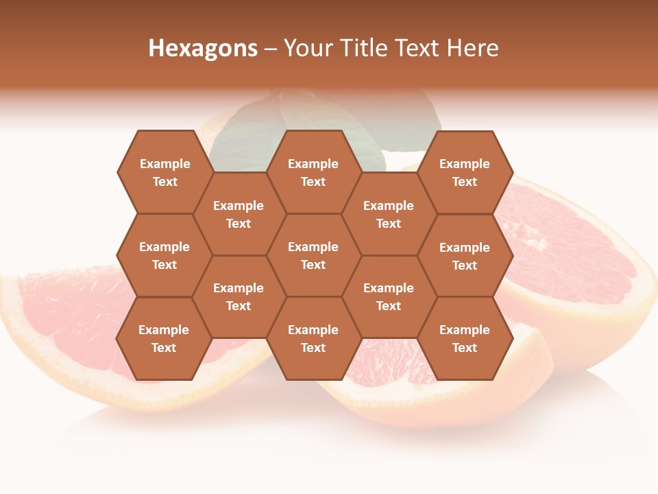 Vitamin Fresh Isolated PowerPoint Template