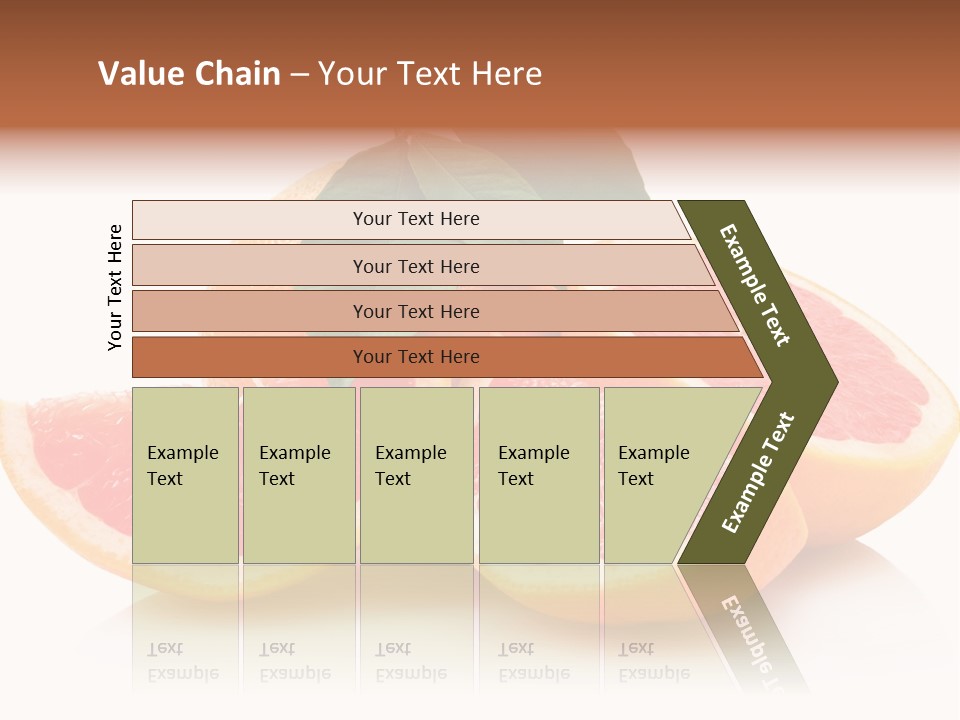 Vitamin Fresh Isolated PowerPoint Template