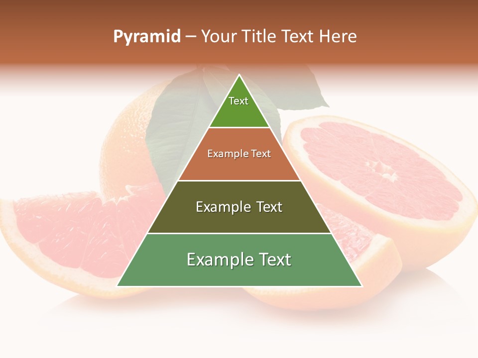 Vitamin Fresh Isolated PowerPoint Template