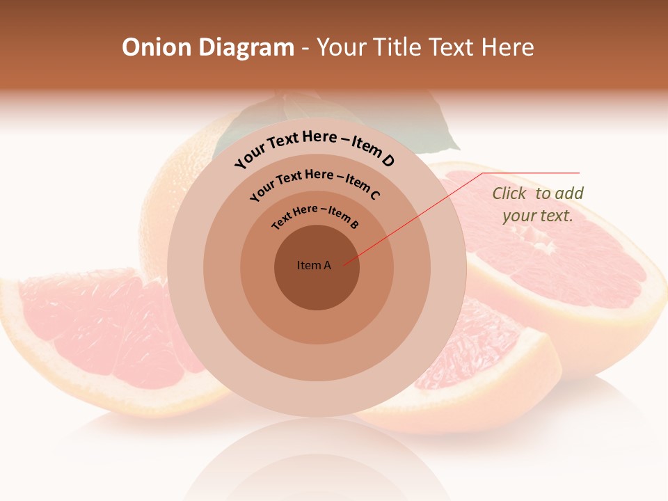 Vitamin Fresh Isolated PowerPoint Template