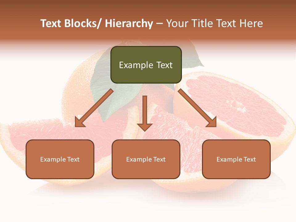 Vitamin Fresh Isolated PowerPoint Template