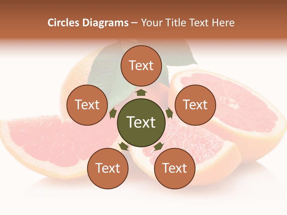 Vitamin Fresh Isolated PowerPoint Template