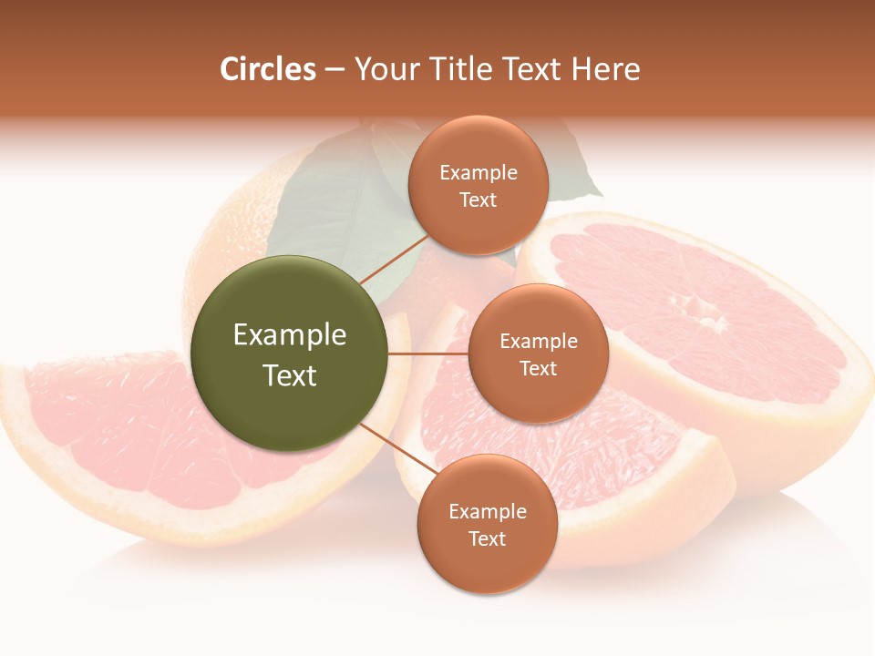 Vitamin Fresh Isolated PowerPoint Template