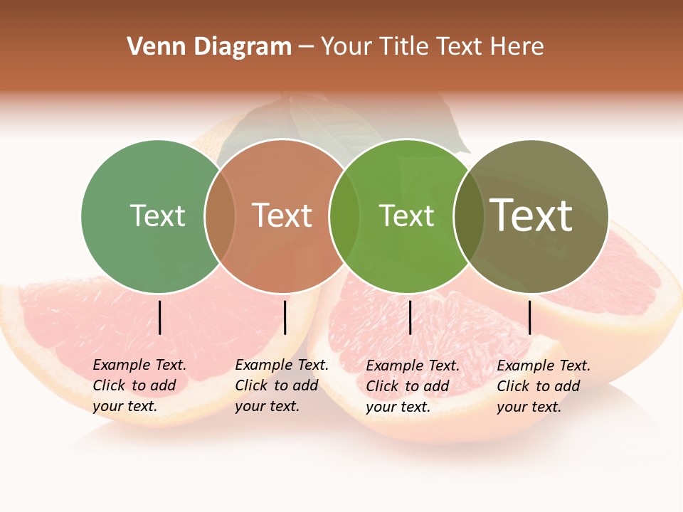 Vitamin Fresh Isolated PowerPoint Template