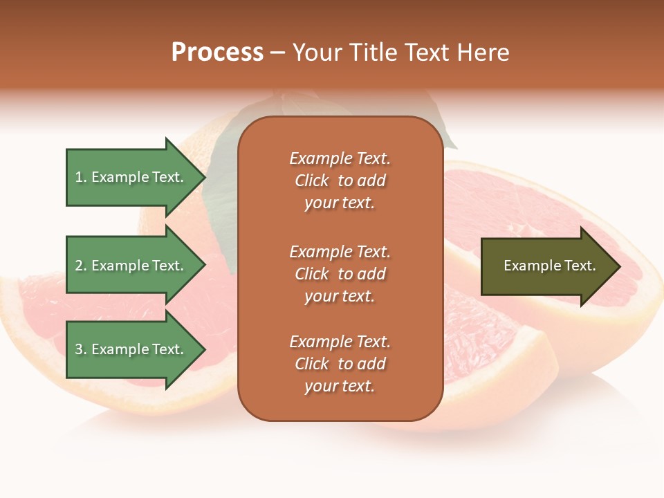 Vitamin Fresh Isolated PowerPoint Template