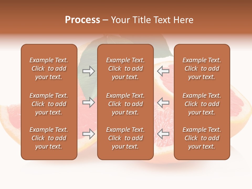 Vitamin Fresh Isolated PowerPoint Template