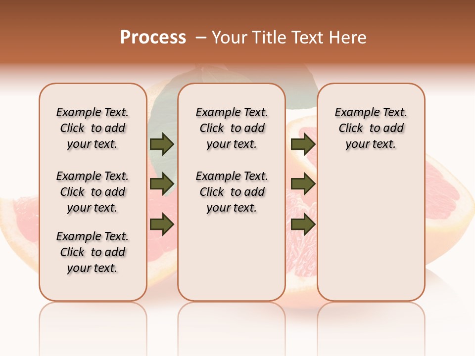 Vitamin Fresh Isolated PowerPoint Template