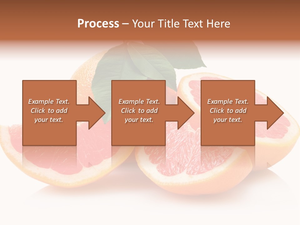Vitamin Fresh Isolated PowerPoint Template
