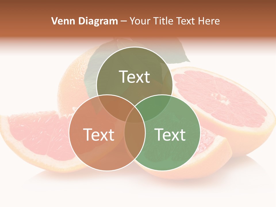 Vitamin Fresh Isolated PowerPoint Template