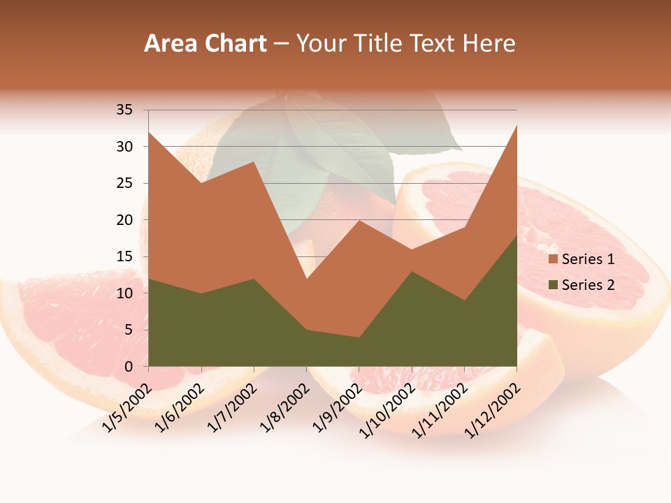Vitamin Fresh Isolated PowerPoint Template