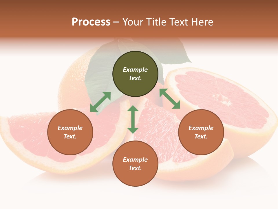 Vitamin Fresh Isolated PowerPoint Template