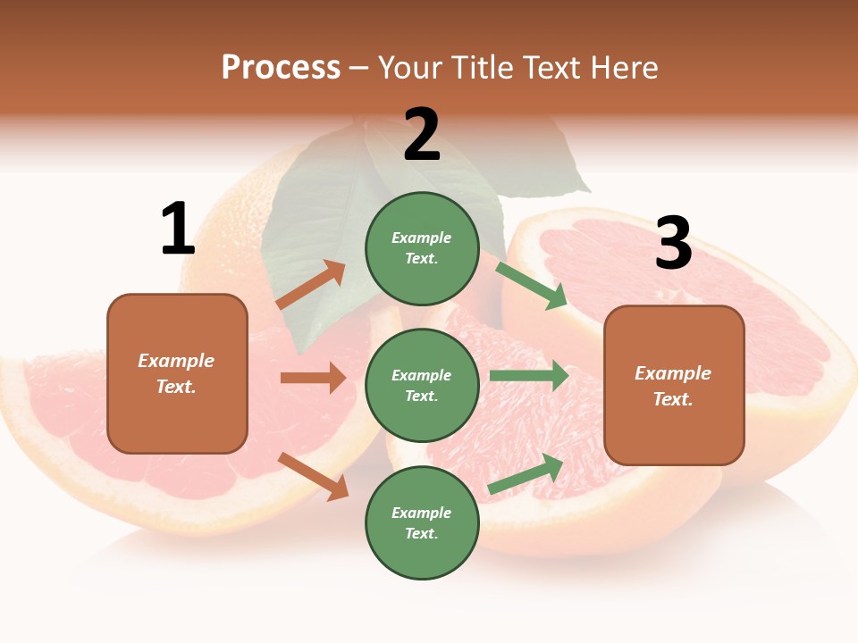 Vitamin Fresh Isolated PowerPoint Template