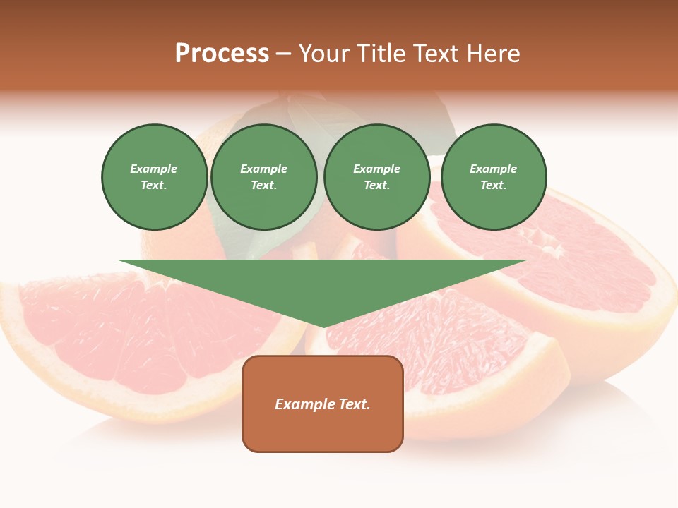 Vitamin Fresh Isolated PowerPoint Template