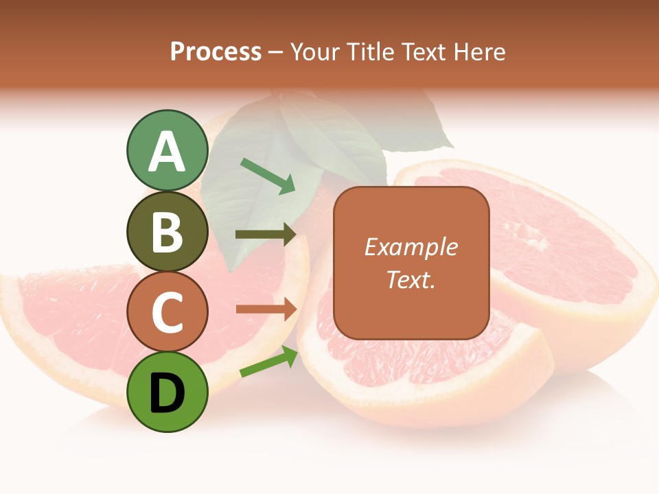 Vitamin Fresh Isolated PowerPoint Template