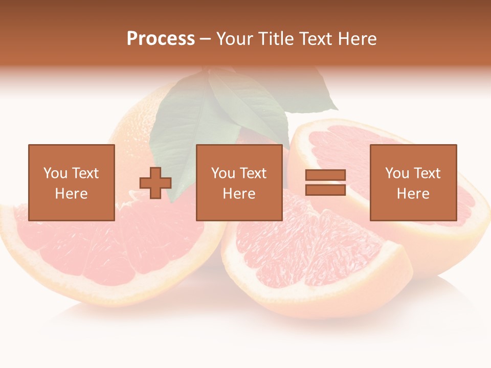 Vitamin Fresh Isolated PowerPoint Template
