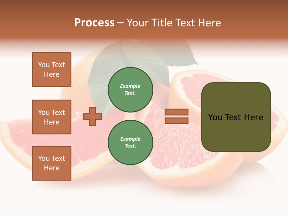 Vitamin Fresh Isolated PowerPoint Template
