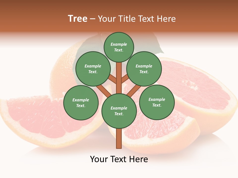 Vitamin Fresh Isolated PowerPoint Template