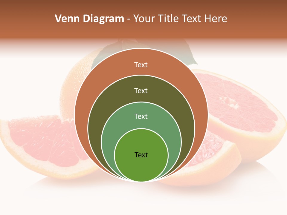 Vitamin Fresh Isolated PowerPoint Template