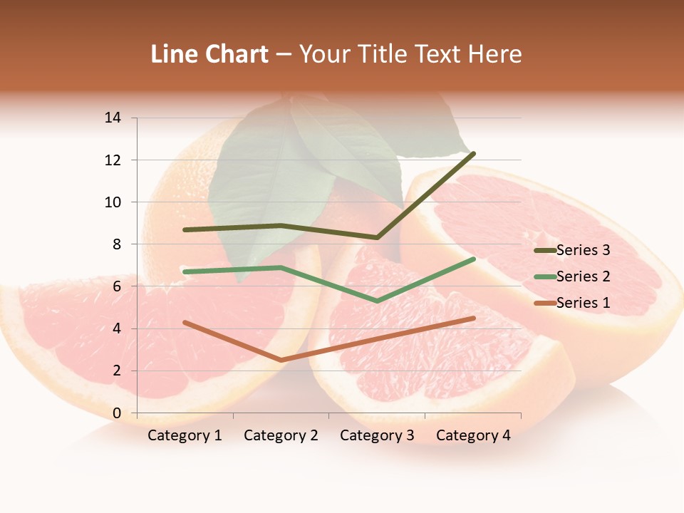Vitamin Fresh Isolated PowerPoint Template