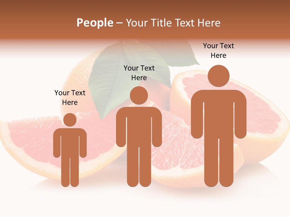 Vitamin Fresh Isolated PowerPoint Template