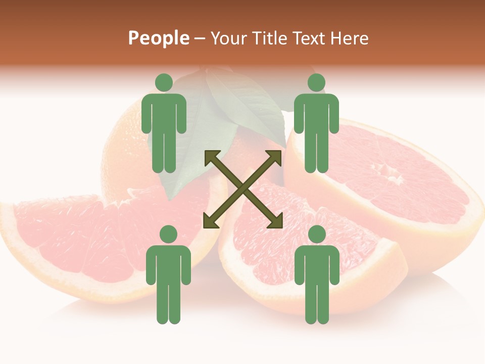 Vitamin Fresh Isolated PowerPoint Template