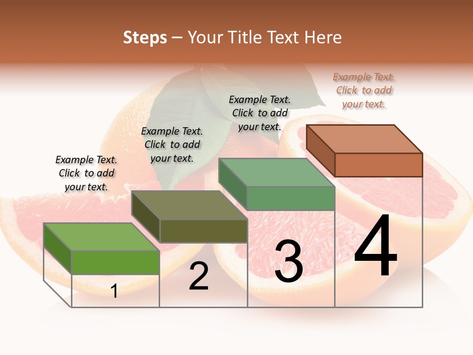 Vitamin Fresh Isolated PowerPoint Template