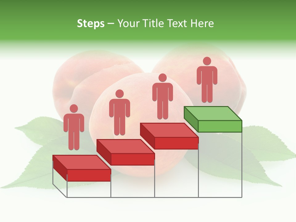 Waterdrop Vegetarian Food PowerPoint Template