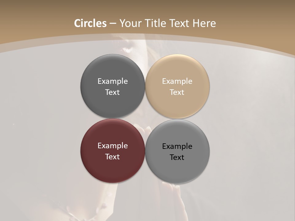 Christ Beauty Love PowerPoint Template