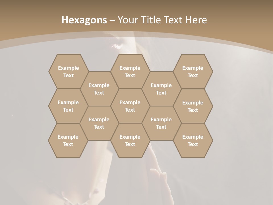 Christ Beauty Love PowerPoint Template