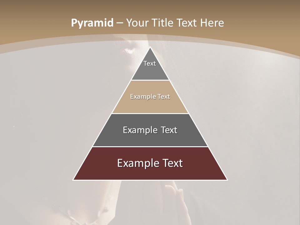 Christ Beauty Love PowerPoint Template