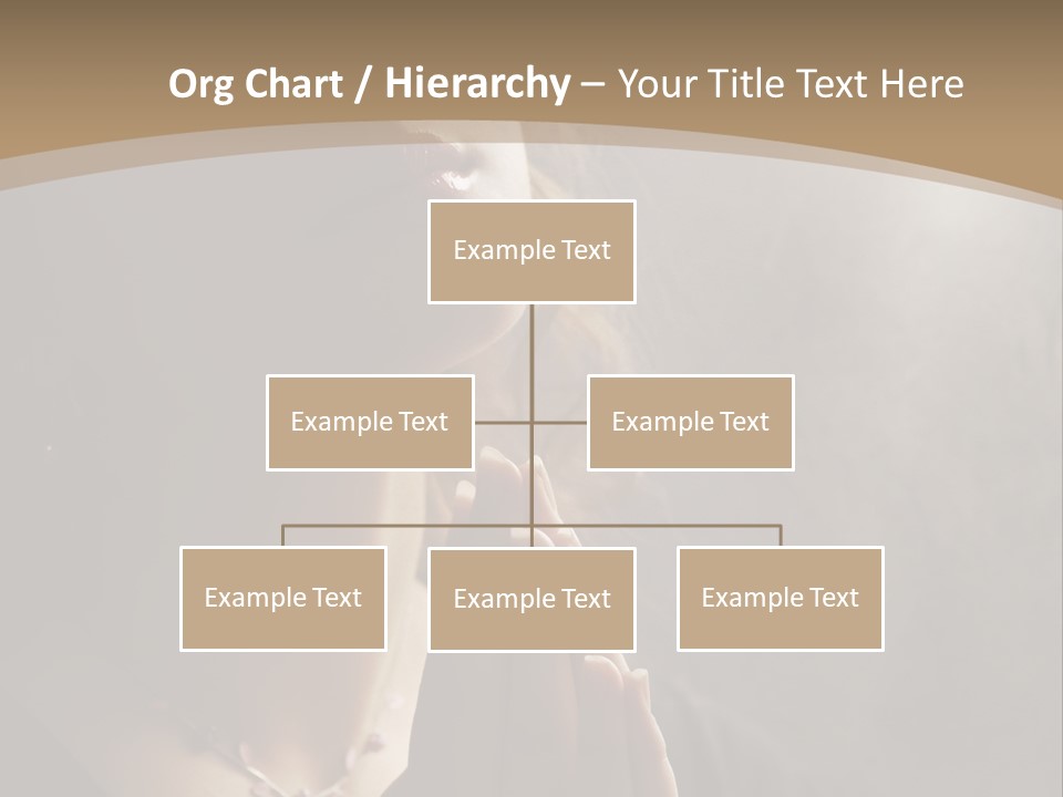 Christ Beauty Love PowerPoint Template