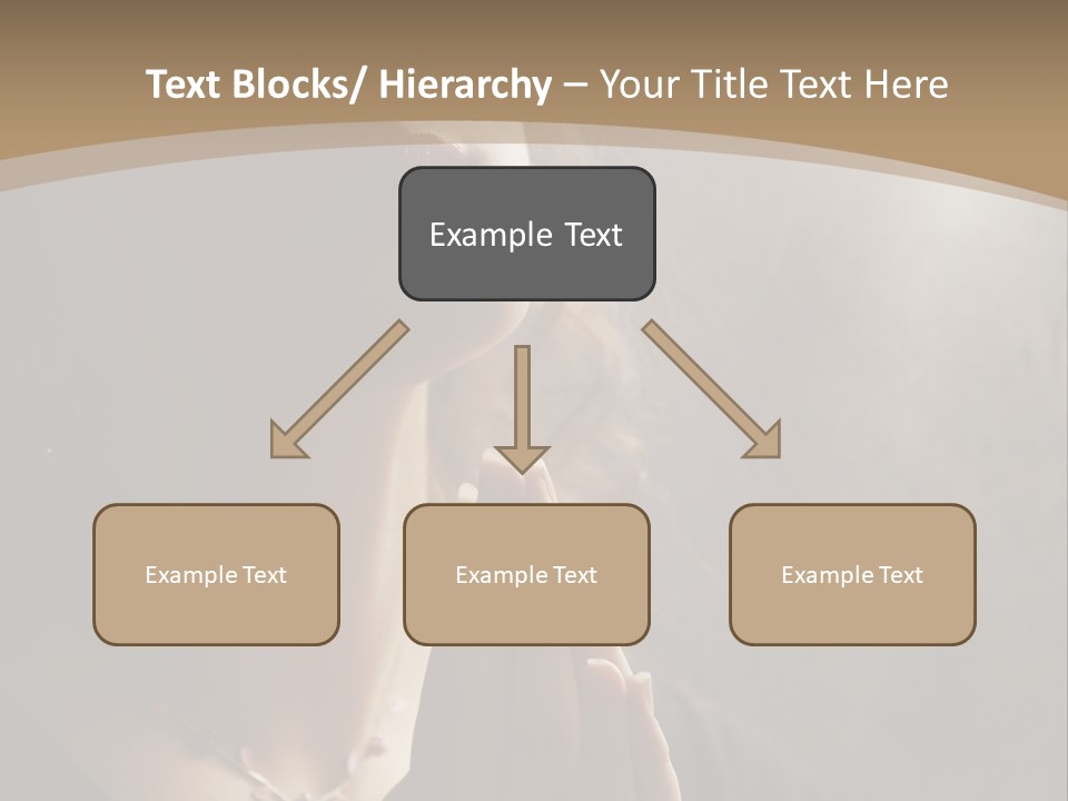 Christ Beauty Love PowerPoint Template