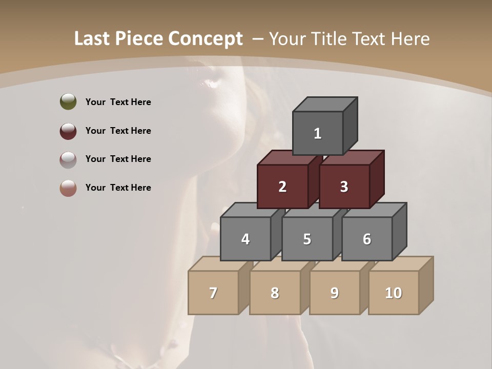 Christ Beauty Love PowerPoint Template