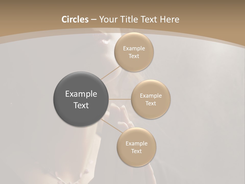 Christ Beauty Love PowerPoint Template