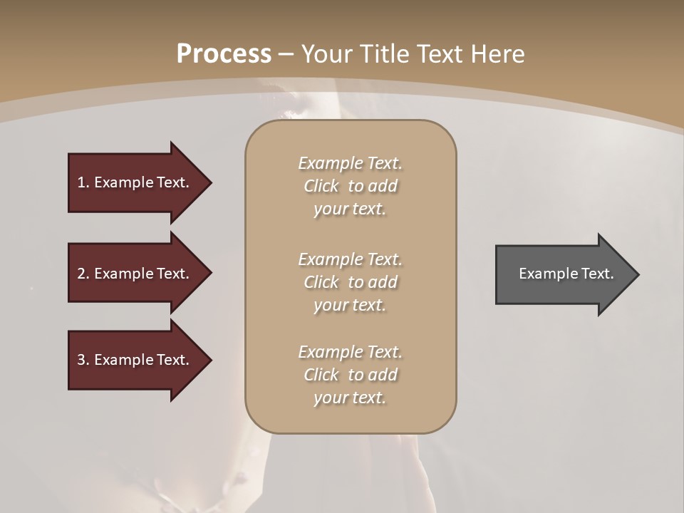 Christ Beauty Love PowerPoint Template