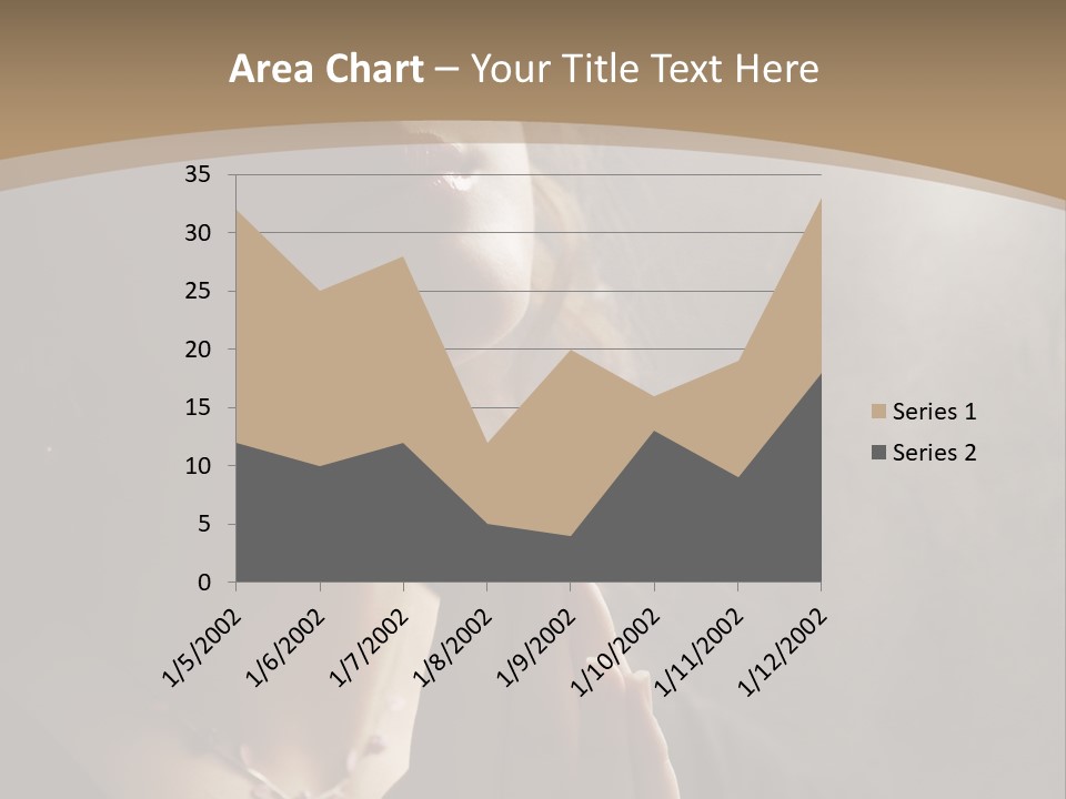 Christ Beauty Love PowerPoint Template