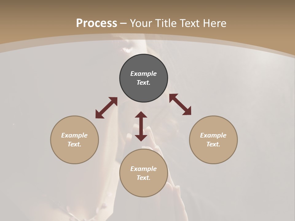 Christ Beauty Love PowerPoint Template