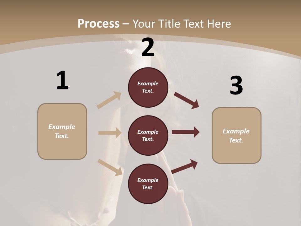 Christ Beauty Love PowerPoint Template