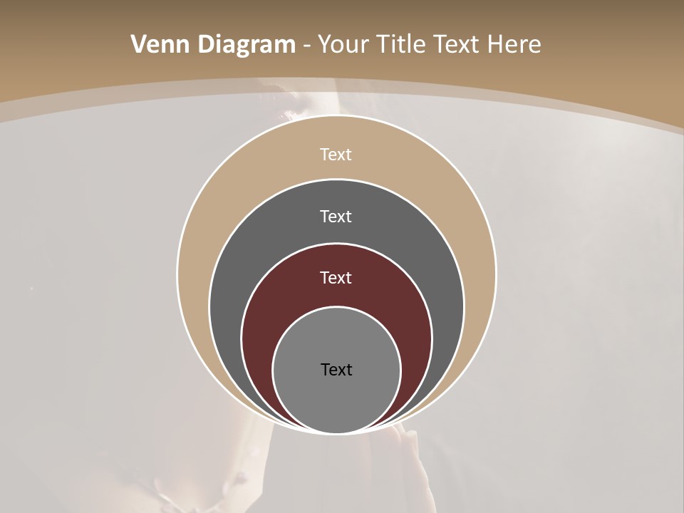 Christ Beauty Love PowerPoint Template